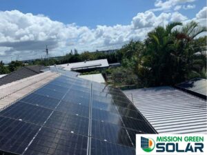 Mission Green Solar panel residential installation