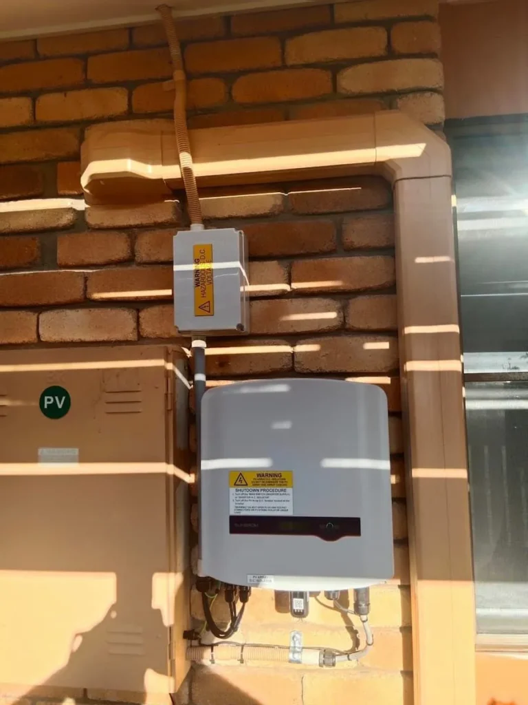 Solar Battery installed by Tropical Solar and Electrical Services