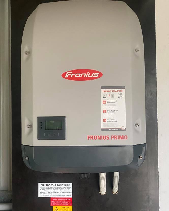 Solar Inverter installed by CRM CQ Solar