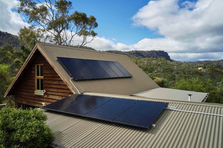 Tasmania Safer Solar panel residential installation