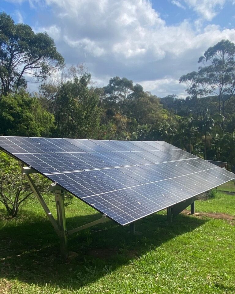 Eco Sparky panel off grid installation