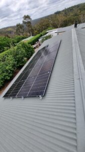 JNQ Solar and Electrical panel residential installation