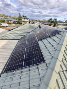 Nepean Solar Solutions panel residential installation