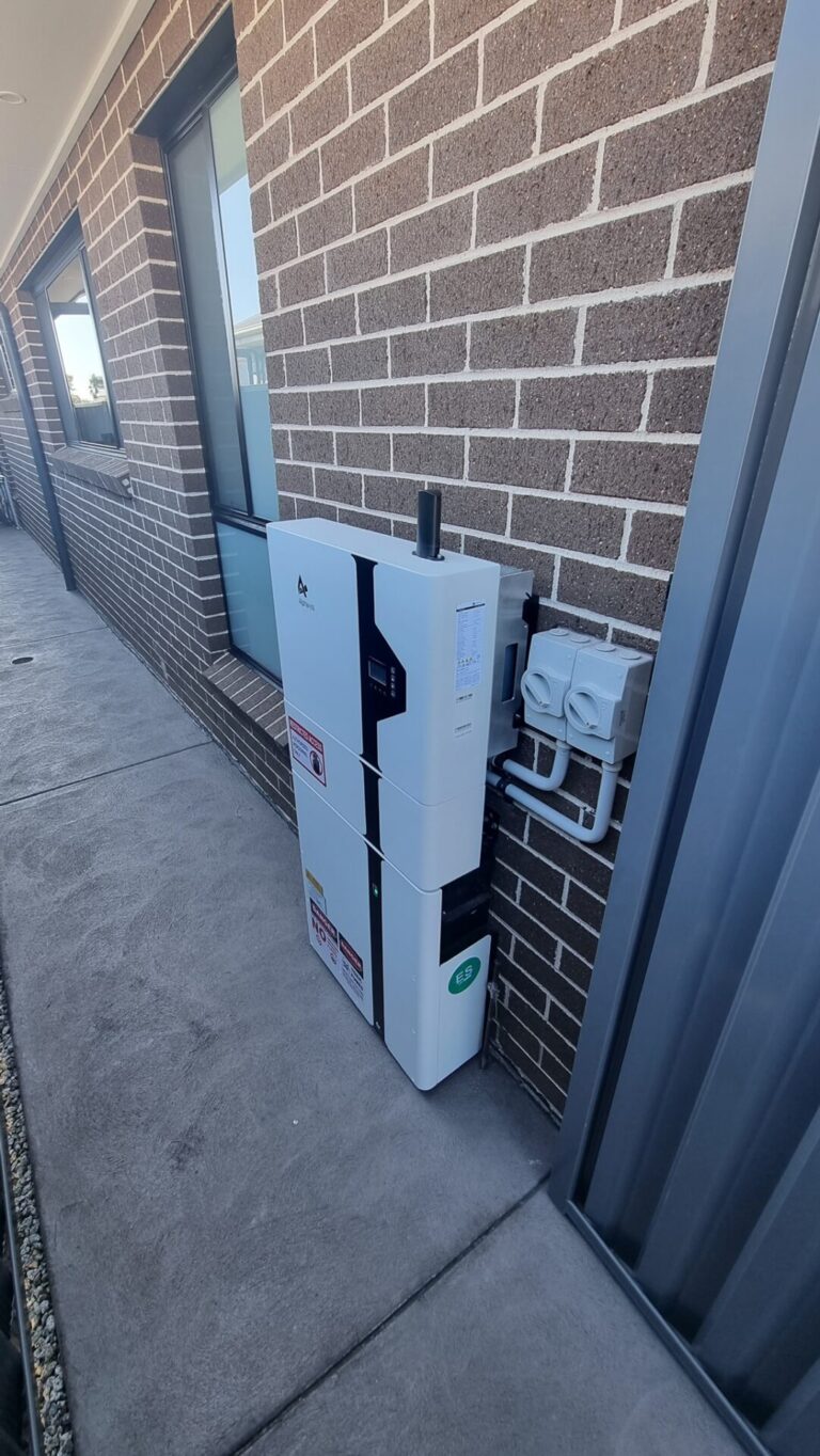 Solar Battery installed by JNQ Solar and Electrical