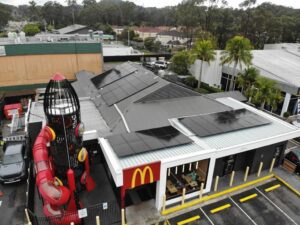 Sunair Solar panel commercial installation