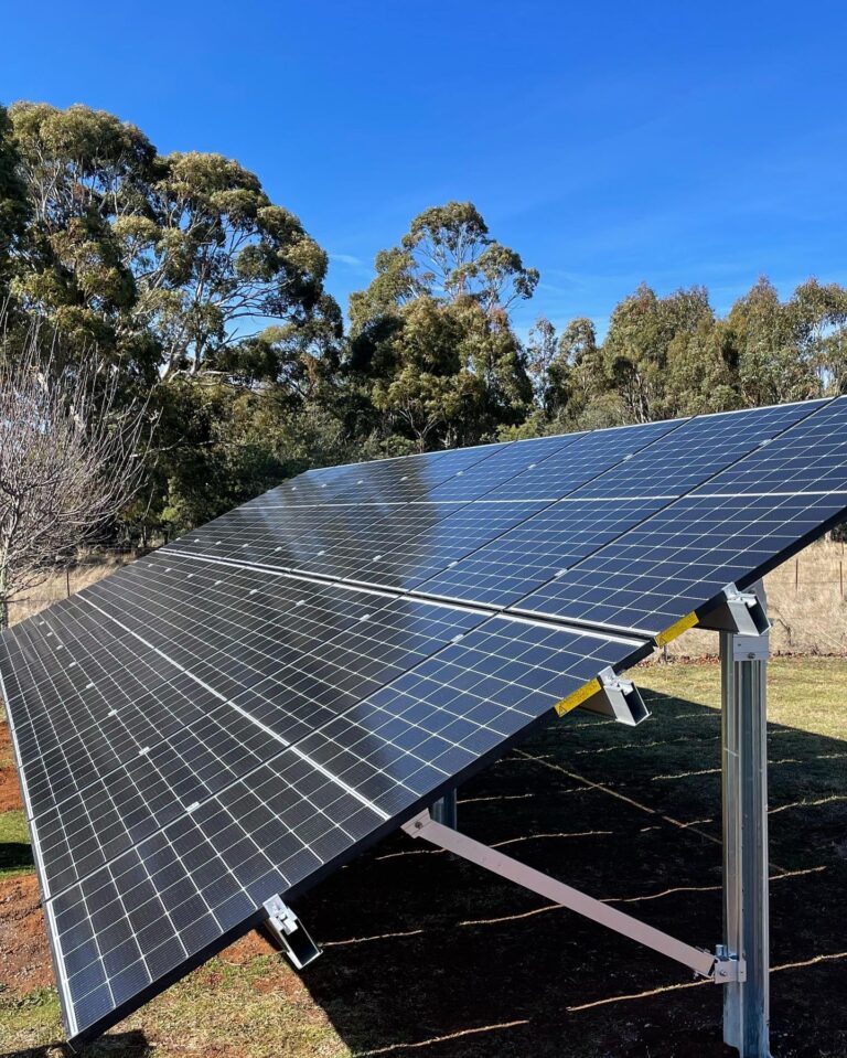 Towards Tomorrow Energy panel off grid installation