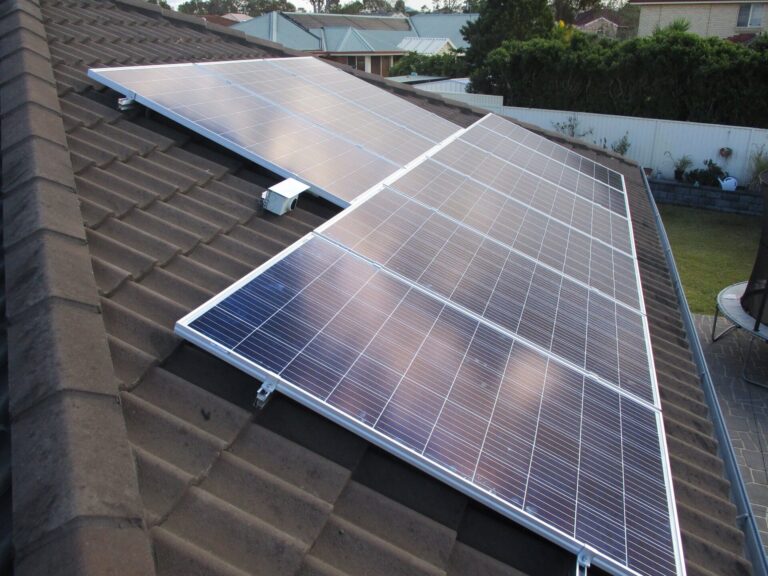 Twin Lakes Air + Solar panel residential installation