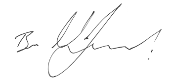 Ben McInerney signature